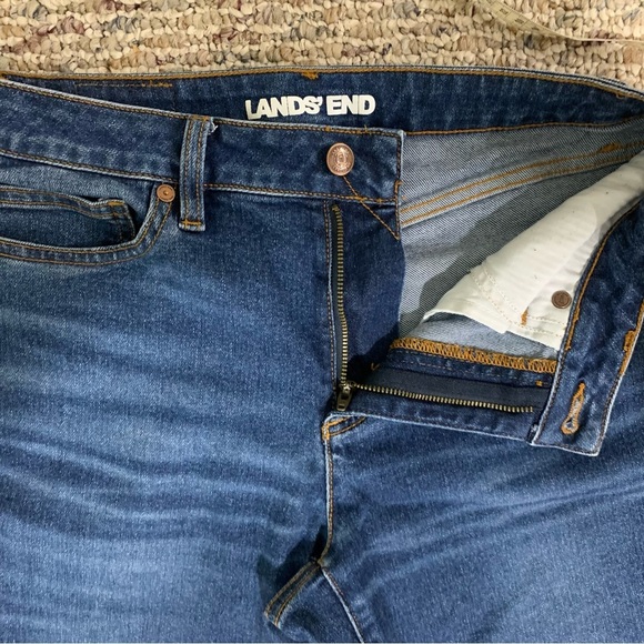 Land’s End Straight Leg Jeans - Size 6 - Picture 4 of 7